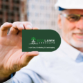 Half Circle Business Cards