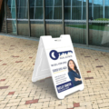 Portable Sidewalk A-Frame Sign